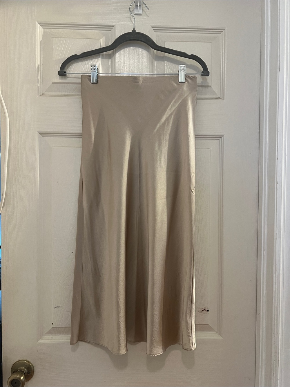 Quince 100% Washable Silk Midi Slip Skirt, sz XS - Picture 4 of 6